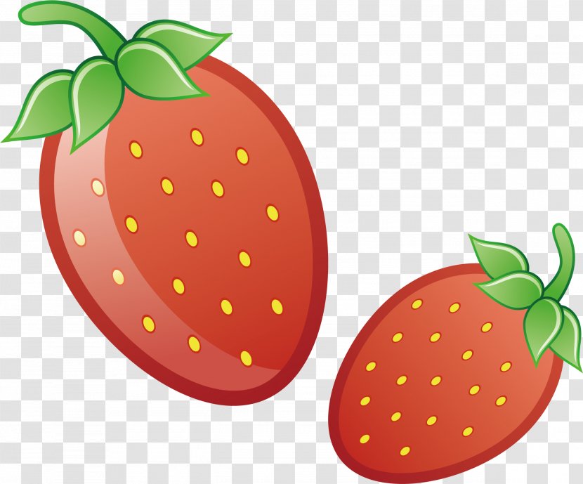 Strawberry Aedmaasikas Fruit - Artworks - Vector Element Transparent PNG