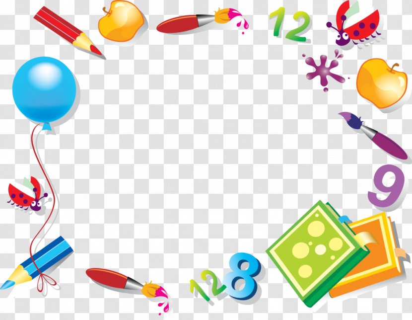First Day Of School Educational Institution - Crayons Transparent PNG
