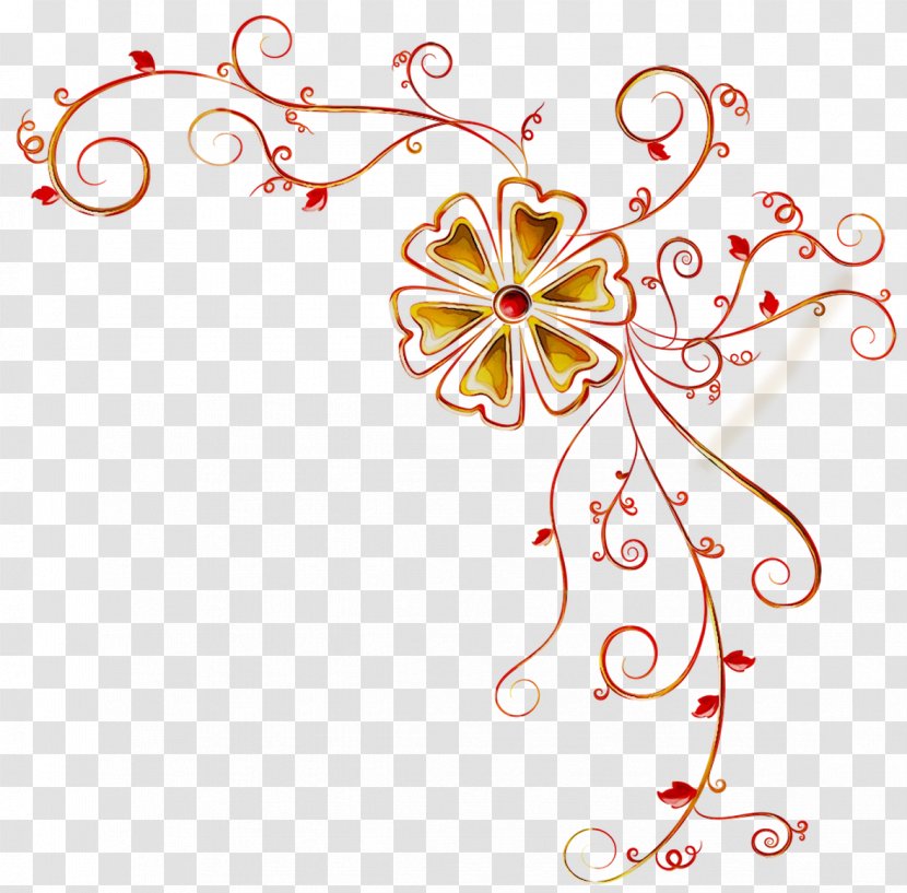 Floral Design Cut Flowers Line Gift Point - Flowering Plant Transparent PNG