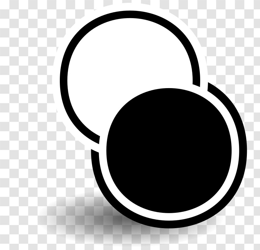 Black Circle Clip Art - And White Transparent PNG
