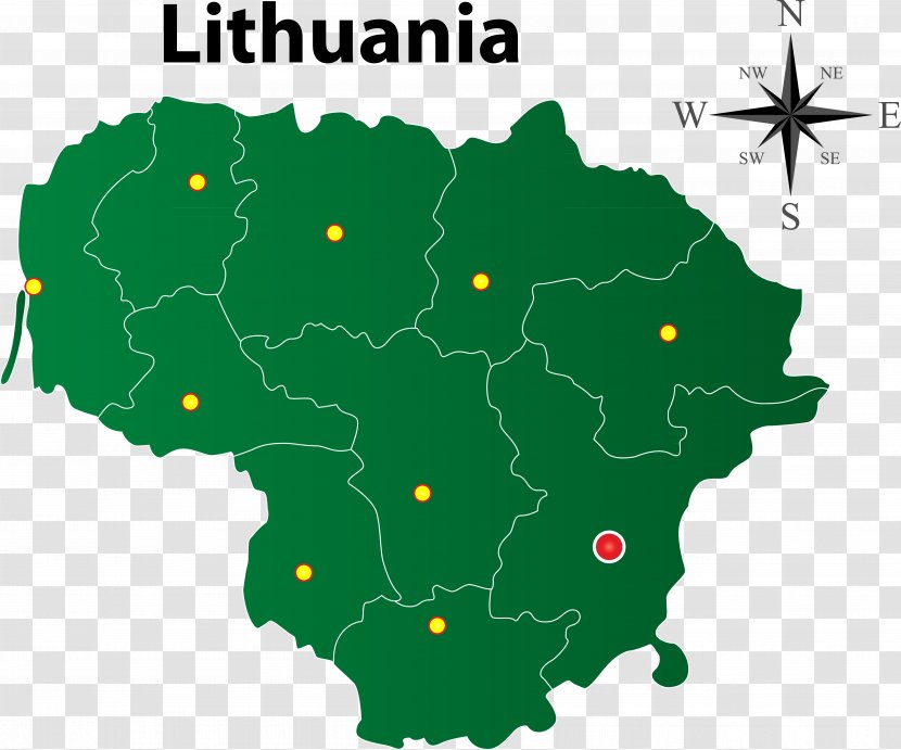 Flag Of Lithuania Map Stock Photography - World - Travel Element Vector Transparent PNG