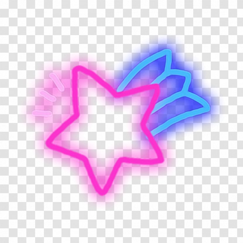 Clip Art Image Desktop Wallpaper Color - Logo - Neon Stars Transparent PNG