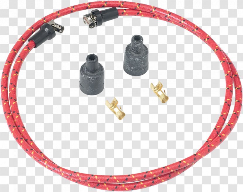 Car Spark Plug Electrical Wires & Cable AC Power Plugs And Sockets - Engine - Wire Edge Transparent PNG