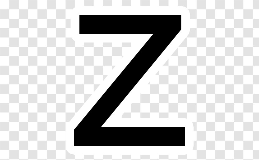 Letter Case Z English Alphabet - Rectangle Transparent PNG