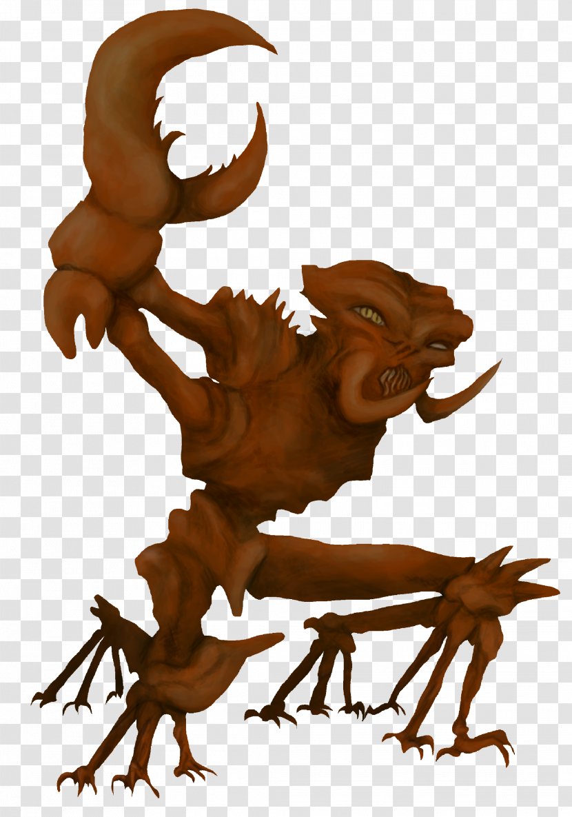 Demon Animal Legendary Creature Clip Art - Fictional Character Transparent PNG
