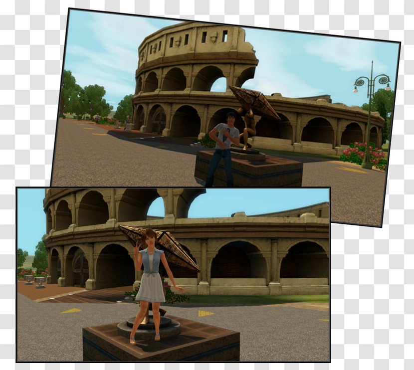 Historic Site Tourism - Colloseum Transparent PNG