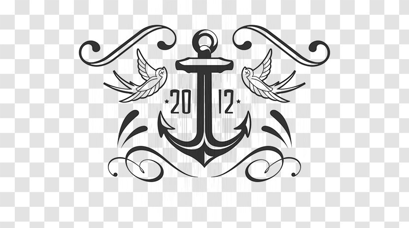 Sailor Tattoos Old School (tattoo) Anchor Cover-up - Brand - Mermaid Tattoo Transparent PNG