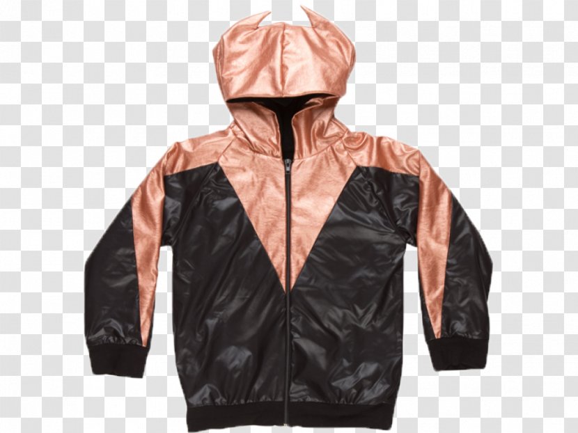 Leather Jacket Hoodie Bluza Sleeve - Sweatshirt Transparent PNG