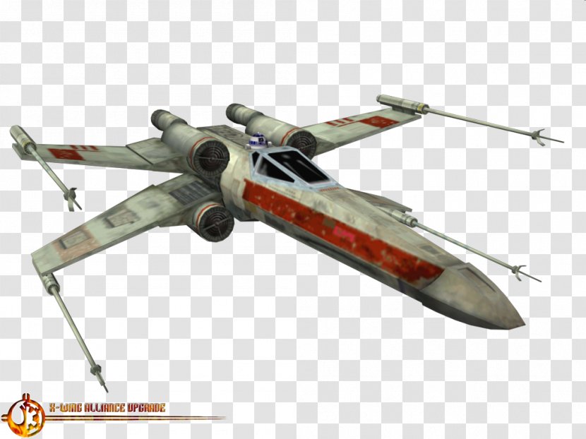 Star Wars: X-Wing Alliance Vs. TIE Fighter Starfighter - Xwing - Propeller Transparent PNG