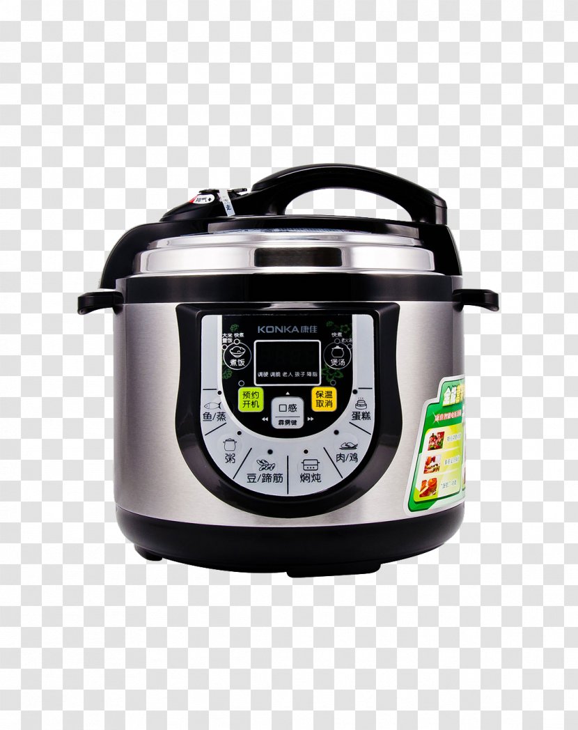 Rice Cooker Pressure Cooking Electricity Konka Group - Brand - Electric Transparent PNG