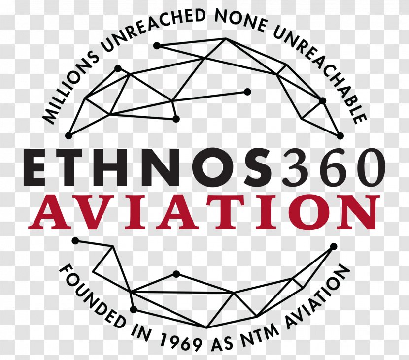 Ethnos360 Aviation New Tribes Mission Airplane Missionary Christian - Black And White Transparent PNG