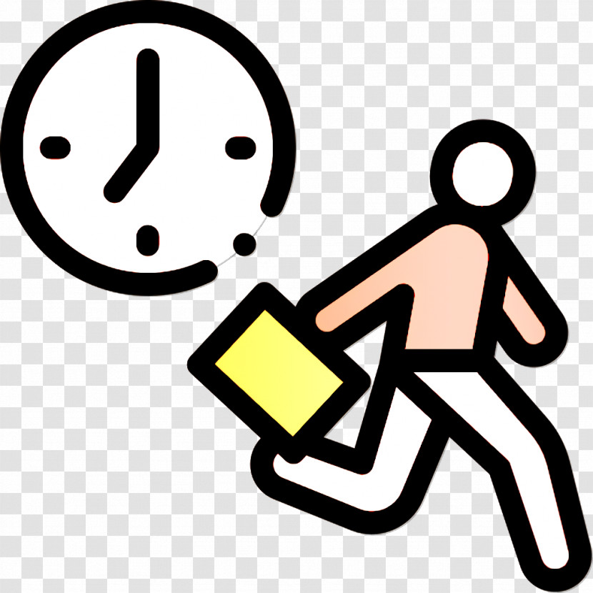 Run Icon Working Hours Icon Time Icon Transparent PNG