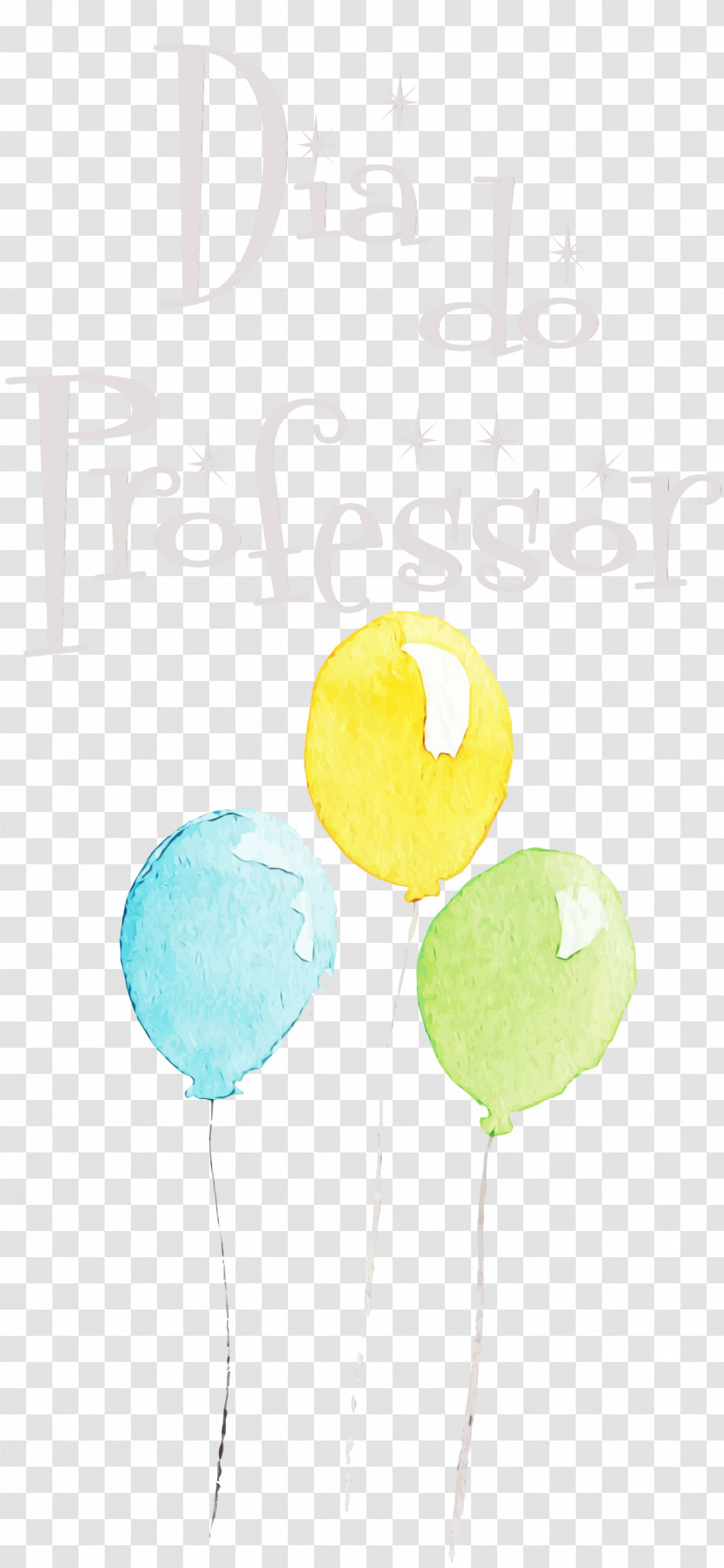 Yellow Balloon Font Meter Transparent PNG