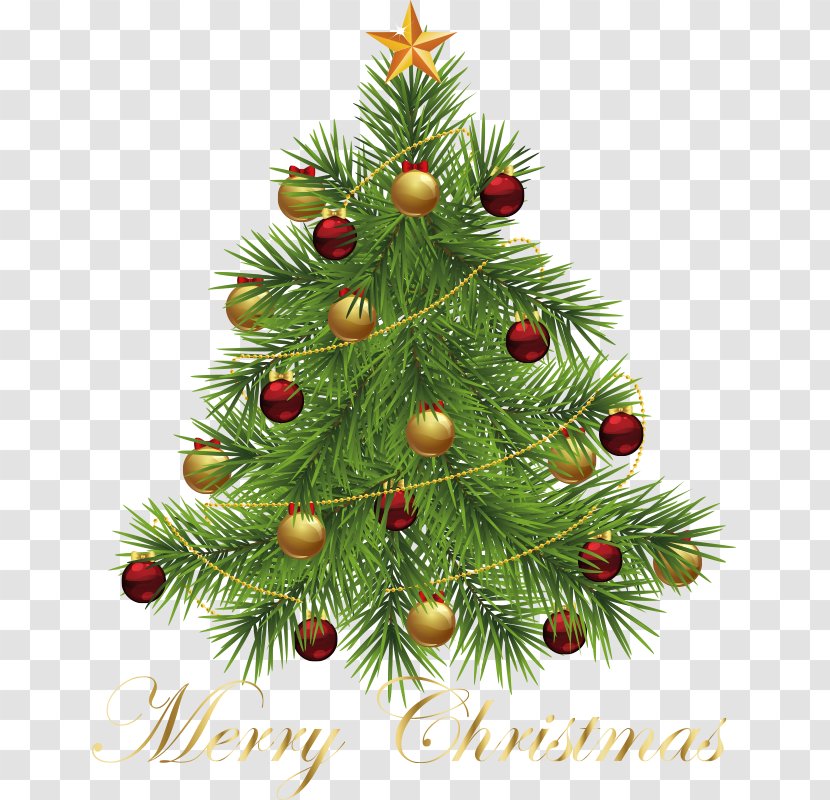 Christmas Tree Ornament Clip Art - Decor Transparent PNG