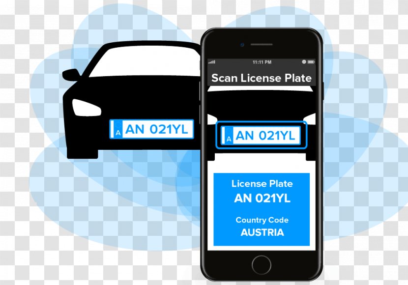 Vehicle License Plates Car Smartphone Automatic Number-plate Recognition - Document Transparent PNG