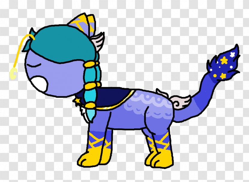 Horse Cat Pony Mammal - Animal - Starry Sky Transparent PNG