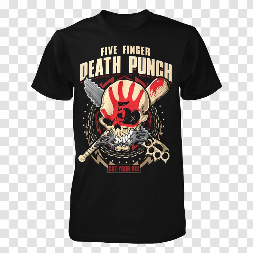 T-shirt Five Finger Death Punch Hoodie Got Your Six - Frame Transparent PNG