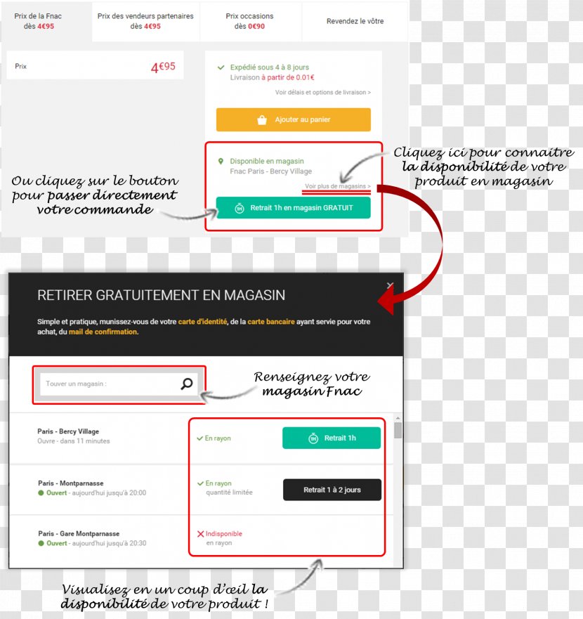 Fnac Point Relais Parcel Organization Leers - Livraison Transparent PNG