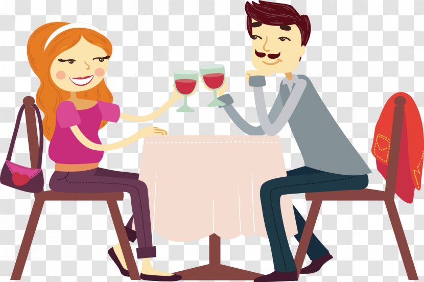 Wine Handkerchief Restaurant - Heart - Cheers Couple Transparent PNG