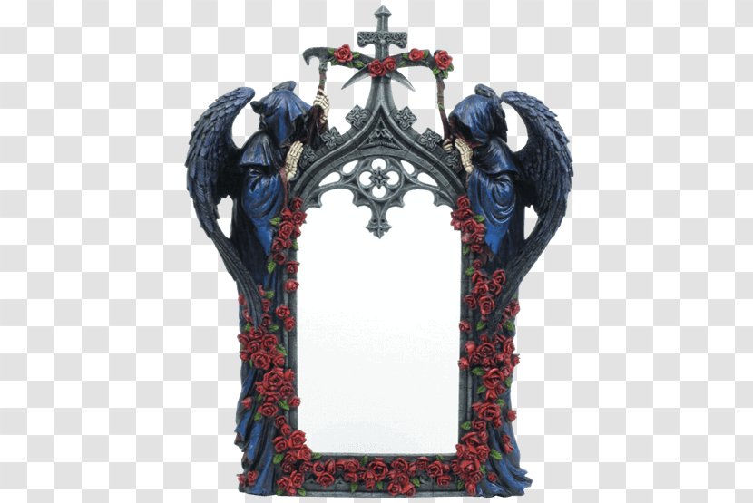 Mirror Death Gothic Art Statue Transparent PNG