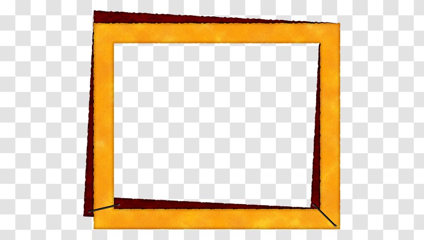Orange Photography Picture Frame - Board Game Transparent PNG