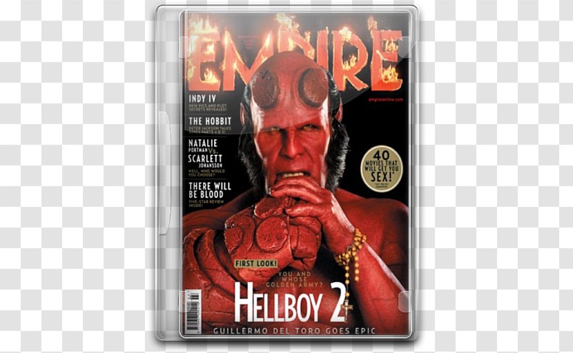 Hellboy Ron Perlman Comics Film Magazine - Marvel Transparent PNG