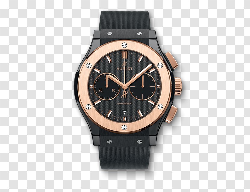 Hublot Classic Fusion Chronograph Automatic Watch Transparent PNG