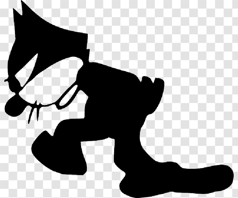 Felix The Cat - Stencil - Style Transparent PNG