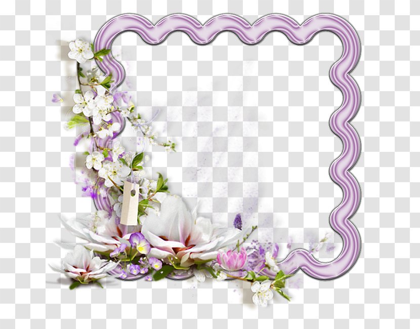 Picture Frames Floral Design Flower Transparent PNG