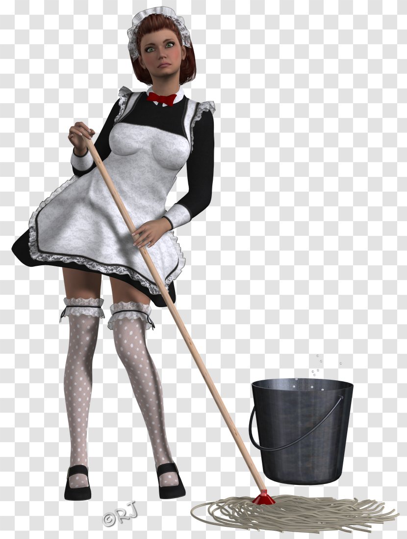 Housekeeper Costume - Clean Monday Transparent PNG