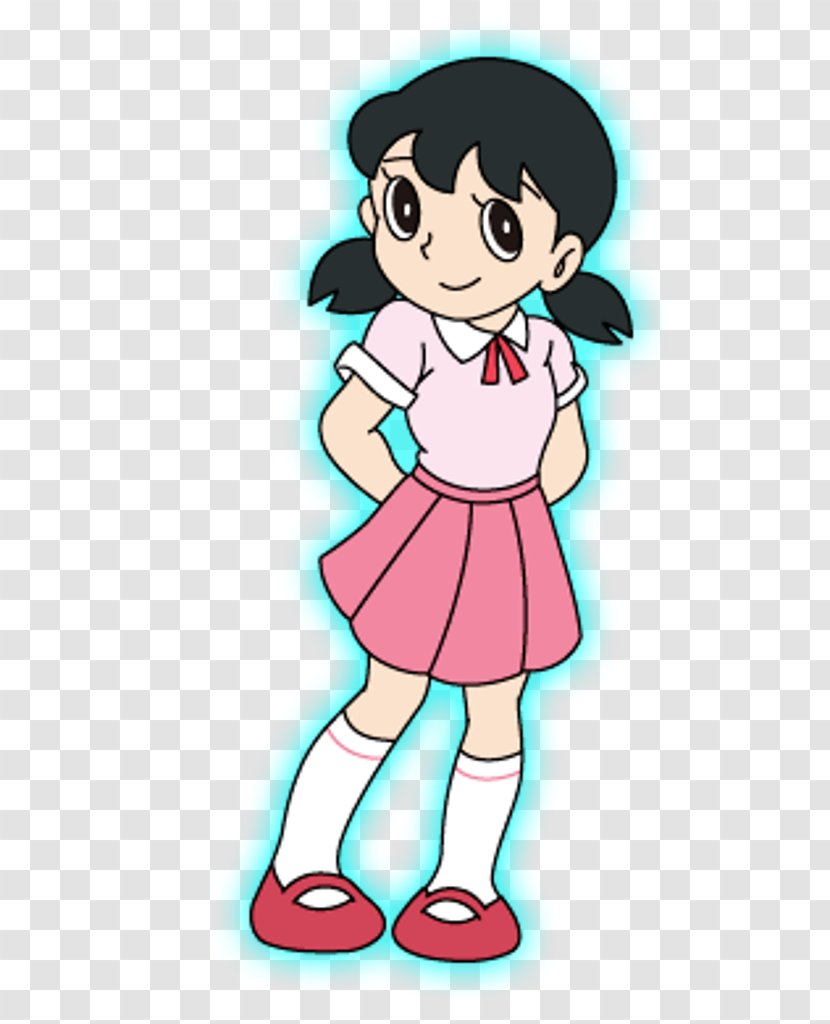 Shizuka Minamoto School Uniform Dress Hoodie Nobita Nobi - Frame - Doraemon Transparent PNG