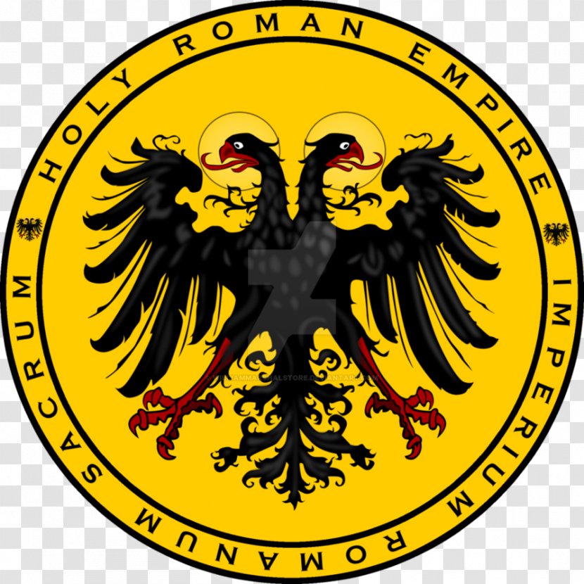 Holy Roman Empire Byzantine Double-headed Eagle Emperor - Double Headed Transparent PNG