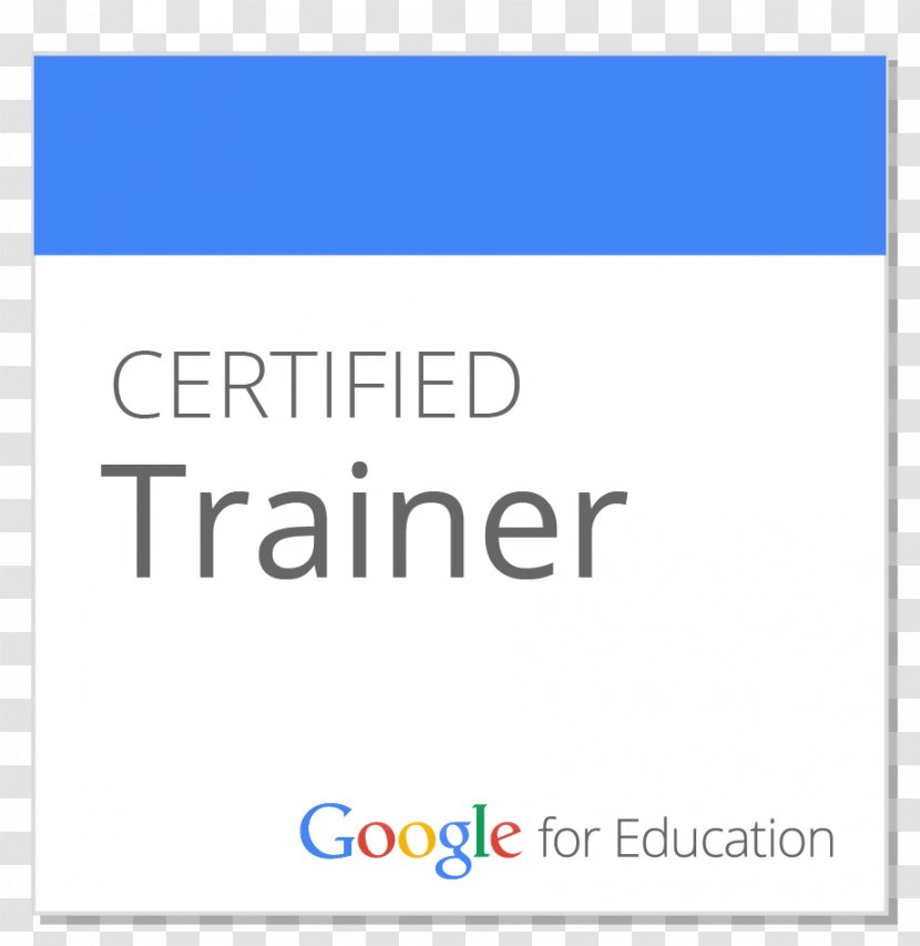 Google For Education Teacher Professional Certification - Area Transparent PNG