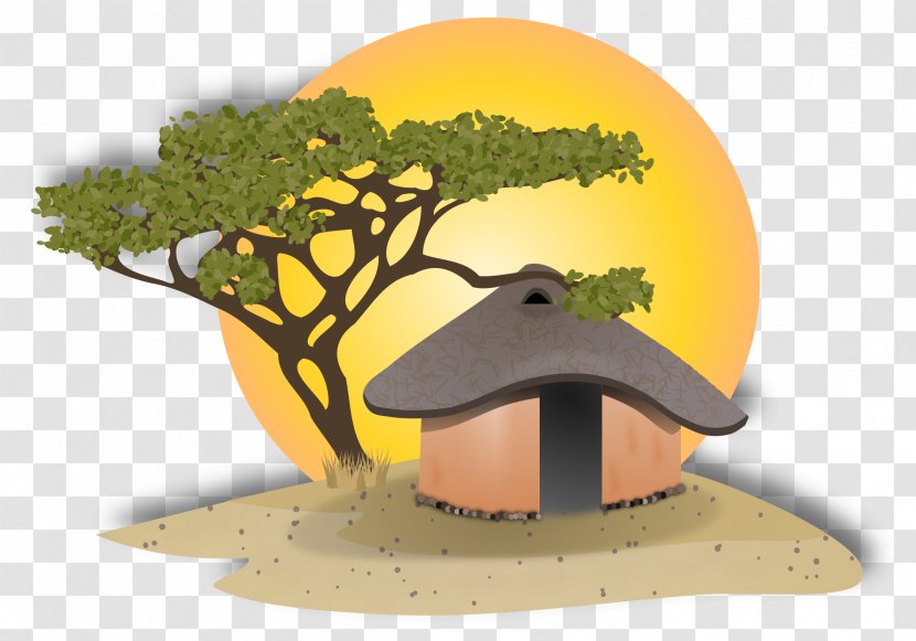 Africa Hut Clip Art - Royaltyfree - Desert Cliparts Transparent PNG