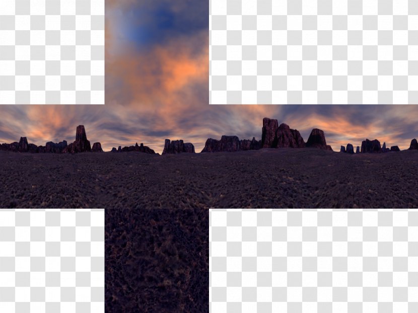 Skybox Texture Mapping Minecraft Obsidian Dusk - Stock Photography - Aestheticism Transparent PNG