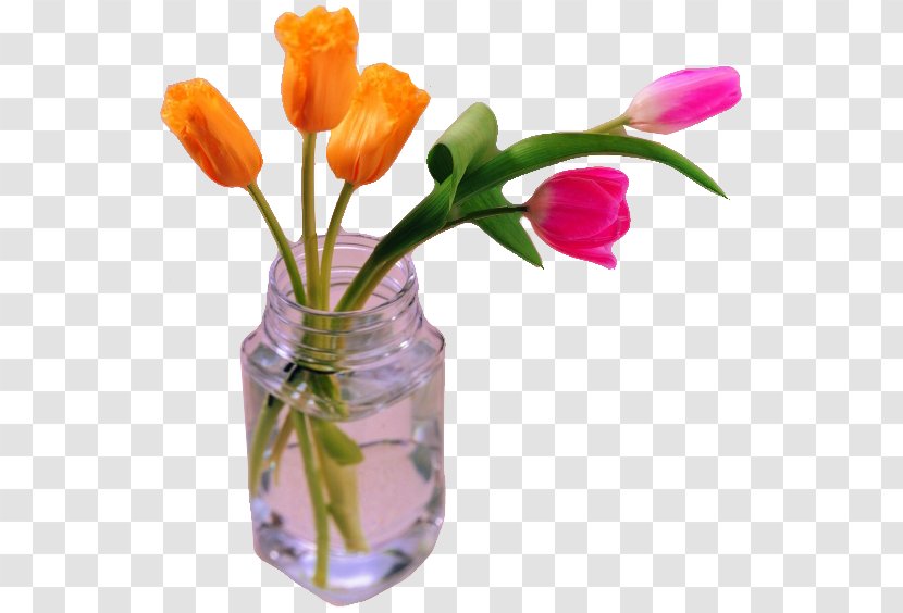 Floral Design Cut Flowers Flower Bouquet Vase - Tulip - Chaithee Transparent PNG