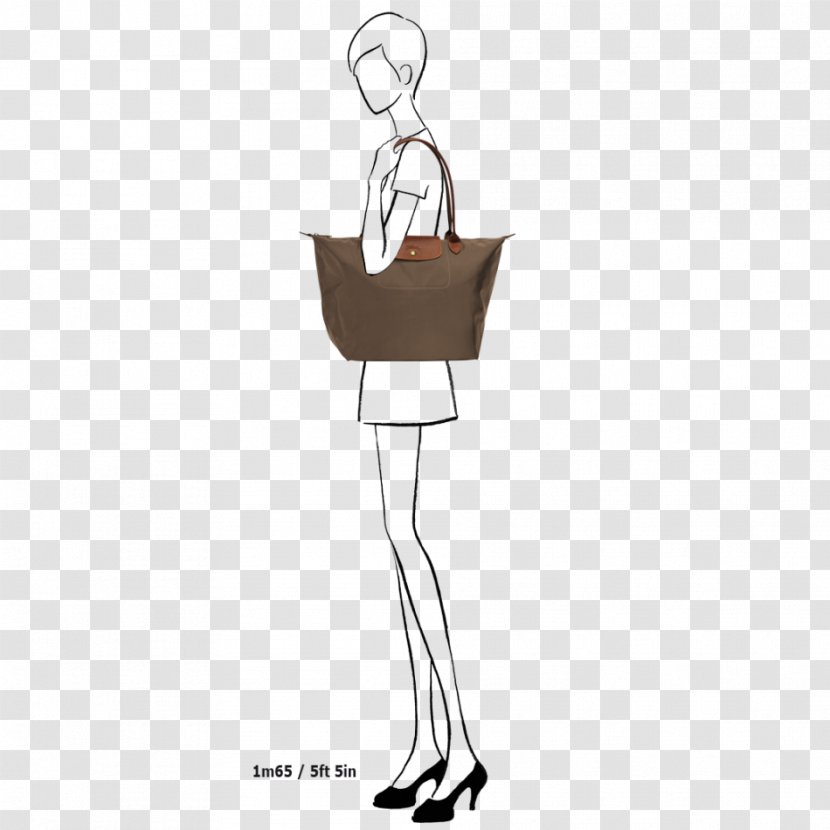 Longchamp 'Le Pliage' Backpack Tote Bag - Handbag Transparent PNG