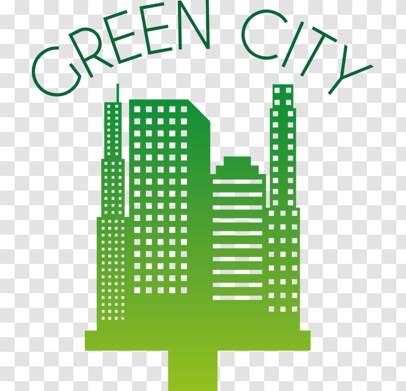 Building Skyline Royalty-free Illustration - Architectural Engineering - Green City Transparent PNG