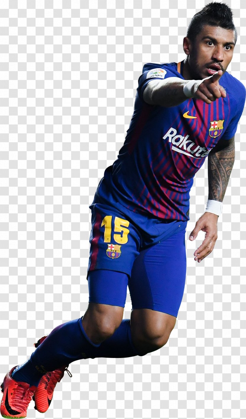 Paulinho FC Barcelona La Liga Jersey Football Player - Sport Transparent PNG