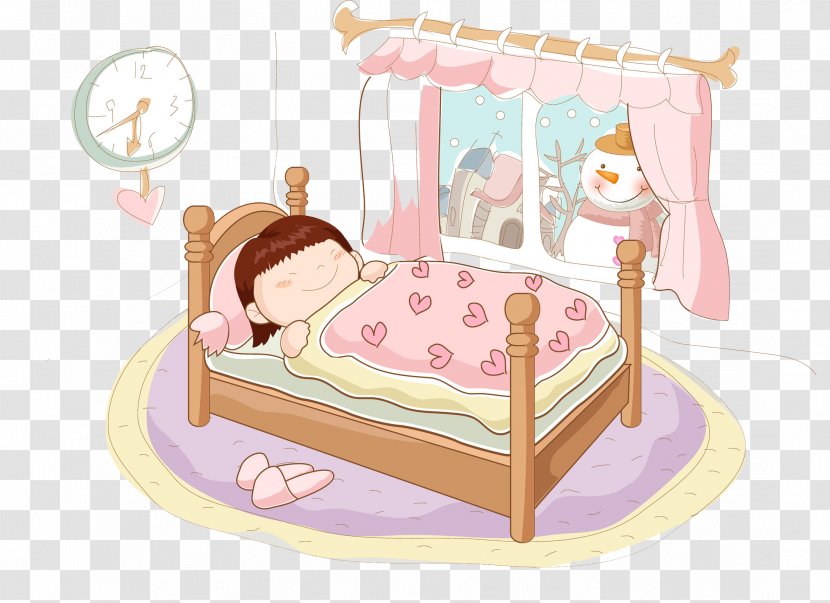 Sleep Winter Child Infant Bed - Sheet - Children Who In Transparent PNG