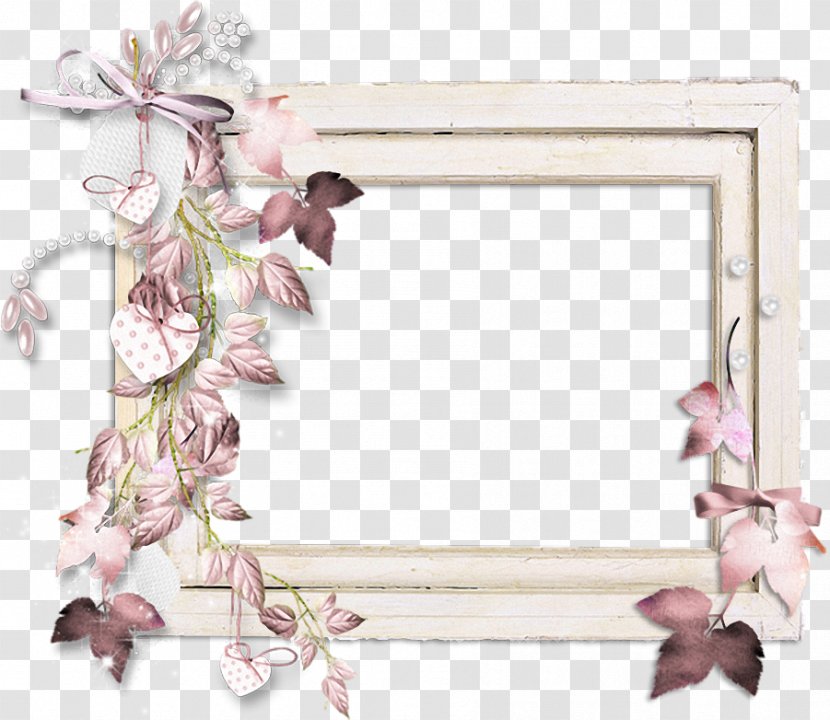 Flower Paper Picture Frames Clip Art - Rectangle - Pouring Transparent PNG