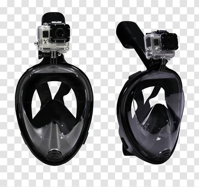 Diving & Snorkeling Masks Full Face Mask Scuba Underwater - Surfacesupplied Transparent PNG