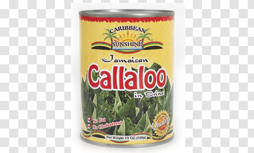 Jamaican Cuisine Callaloo Caribbean Condiment Vegetarian - Brine - Bread Transparent PNG