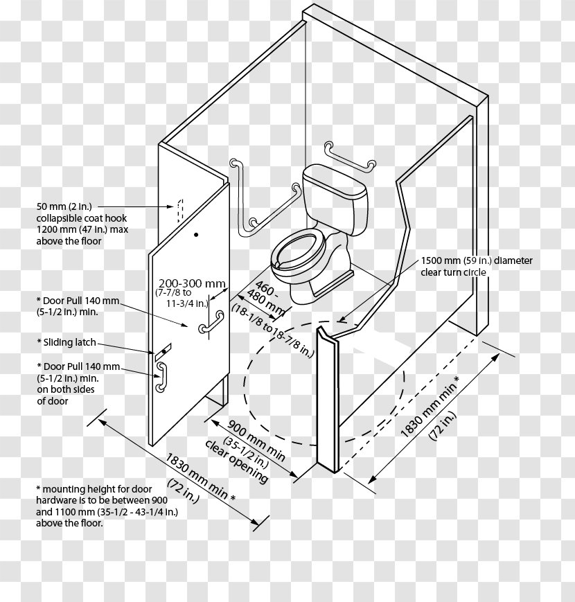 Window Accessible Toilet Bathroom Public - Cabinet - Street Elements Transparent PNG