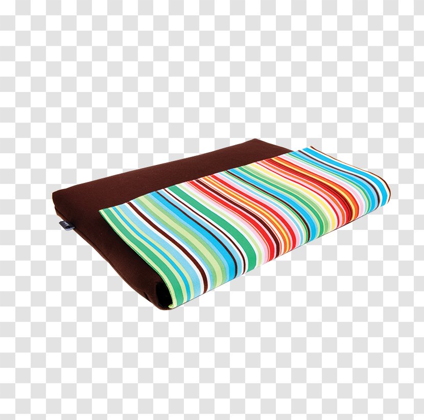 Turquoise Rectangle - Rainbow Stripes Transparent PNG
