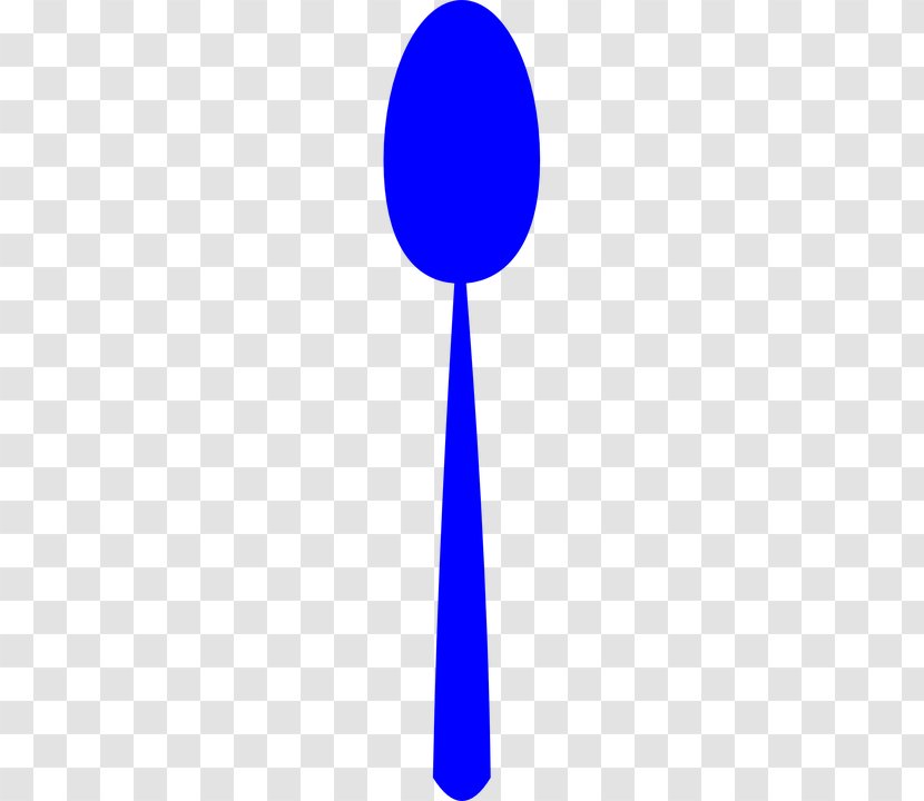 Knife Spoon Cutlery Blue Clip Art Transparent PNG