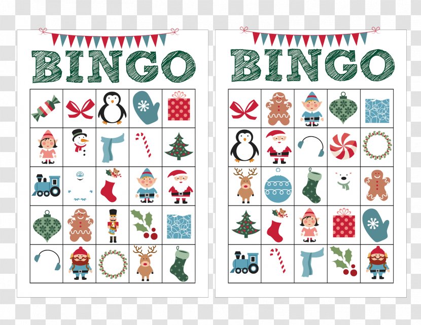Christmas Bingo Card Sorry! Game - Recreation - Calling Template Transparent PNG