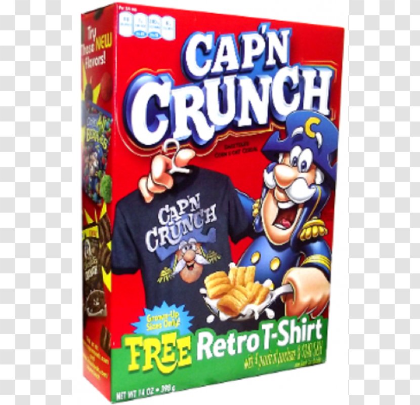 Breakfast Cereal Cap'n Crunch Food Quaker Oats Company Transparent PNG