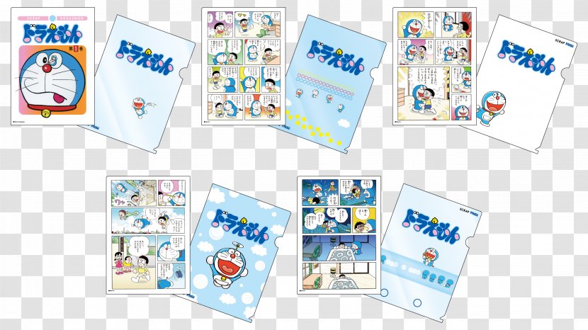 Doraemon SCRAP Co. Ltd. リアル脱出ゲーム SCRAPヒラメキナゾトキBOOK Punched Pocket - Plastic Transparent PNG