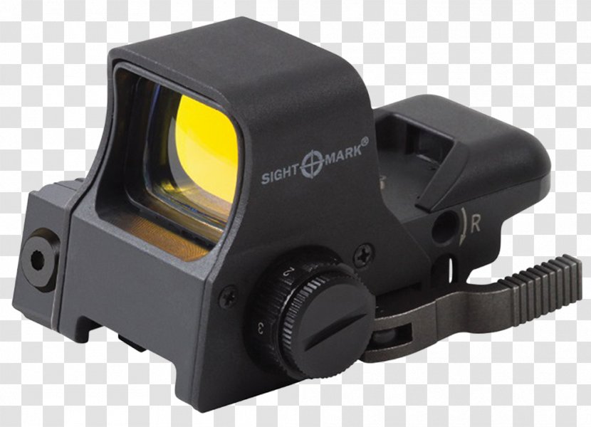 Red Dot Sight Reflector Night Vision Firearm - Tree - Eye Relief Transparent PNG